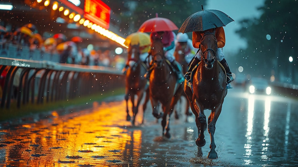 馬場状態別の競馬予想術！雨の日でも勝つ方法